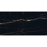Płytki ceramiczne - Mexen Flamingo Black gres szkliwiony rekt. G1, płytka podłogowo-ścienna 120 x 60 cm, wysoki połysk - TL215-120-060-00 - miniaturka - grafika 1