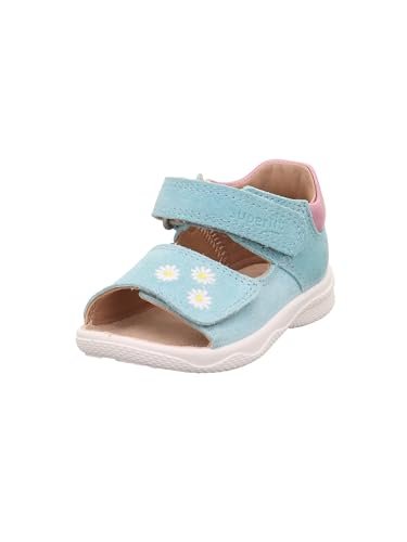 superfit Dziewczęce sandały Polly, Jasnozielony różowy 7510, 18 EU