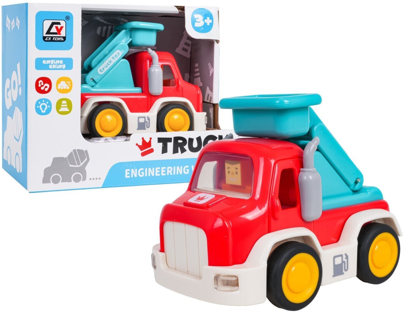 Autko Dźwig z Funkcją Dźwięku i Świateł