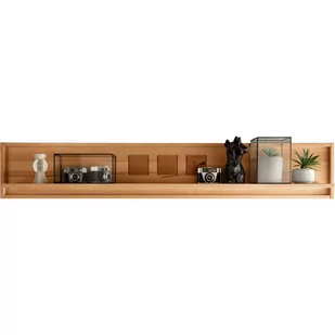 Półka III Drewniana z Buku Olejowanego WZ-0315-1112 WZ-0315 Buk G+K Meble - Półki do salonu - miniaturka - grafika 1