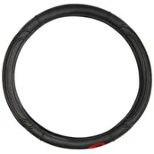 Pokrowce na fotele - Pokrowiec kierownicy TypeR czarny 4Car - miniaturka - grafika 1