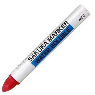 Sakura Watersoluble Crayon Marker zmywalny Red - Kredki, ołówki, pastele i pisaki - miniaturka - grafika 1