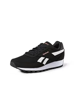 Trampki damskie - Reebok Trampki damskie typu Rewind Run, Rdzeń czarny biały róż metal, 37.5 EU - grafika 1