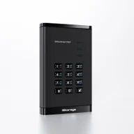 Dyski HDD - Dysk zewnętrzny HDD iStorage diskAshur PRO3 HDD zewnętrzny dysk twarde 2 TB USB Type-C 3.2 Gen 1 3.1 Gen 1 Czarny IS-DAP3-256-2000-F - miniaturka - grafika 1