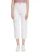 Spodnie damskie - edc by Esprit Jeansy damskie, 100/biały, 28W / 26L - miniaturka - grafika 1