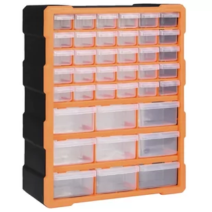 vidaXL Organizer z 39 szufladkami, 38x16x47 cm - Narzędzia warsztatowe - miniaturka - grafika 1
