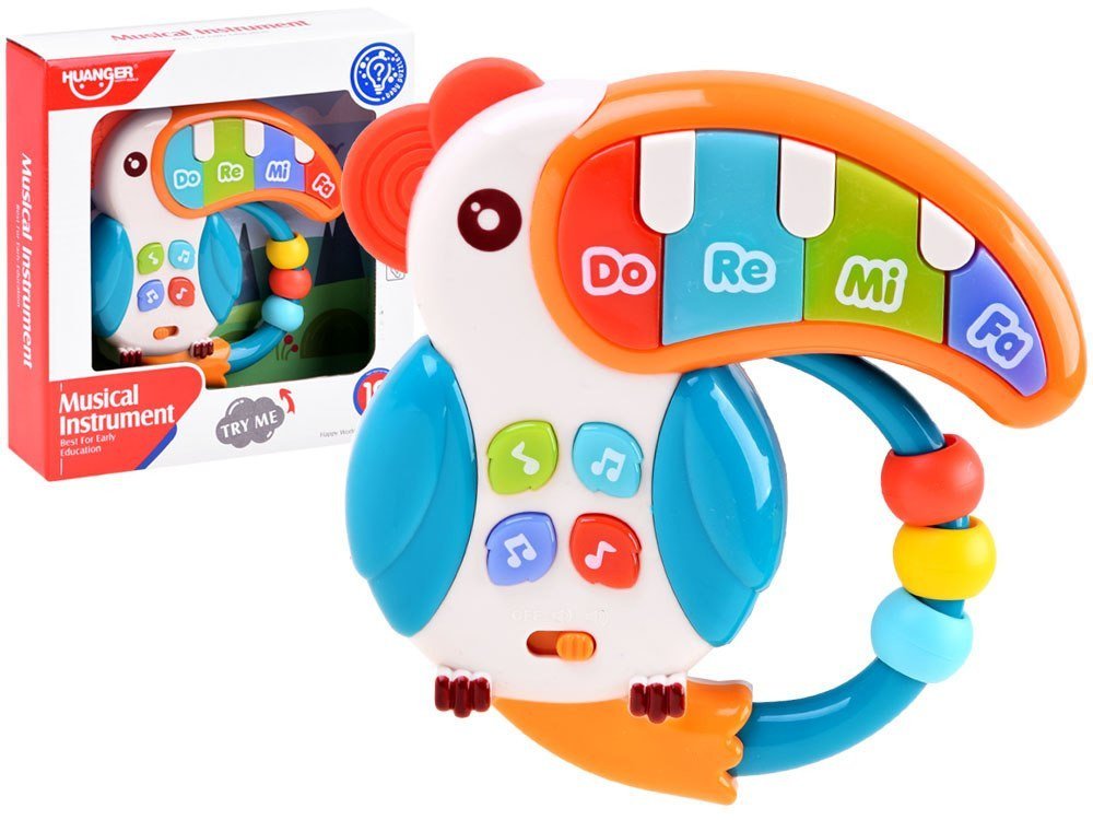 Interaktywny TUKAN Zabawka muzyczna ZA3808 EDUKAMP