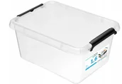 Pozostałe akcesoria dla psów - Wytrzymały Przezroczysty Pojemnik z Pokrywką 1,6 l SimpleStore Orplast 4737-uniw - miniaturka - grafika 1