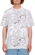 Koszulki męskie - t-shirt męski VOLCOM ED MERLIN MURRAY 3 TEE Print - miniaturka - grafika 1
