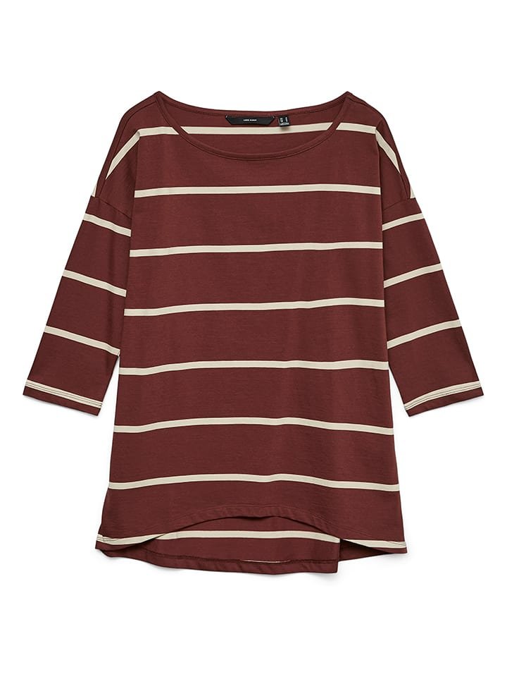 Vero Moda Bluzka w kolorze brązowym
