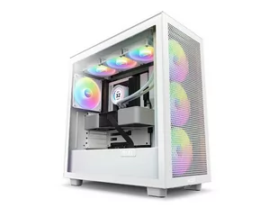 Obudowa H7 Flow RGB z oknem Biała - Obudowy komputerowe - miniaturka - grafika 2