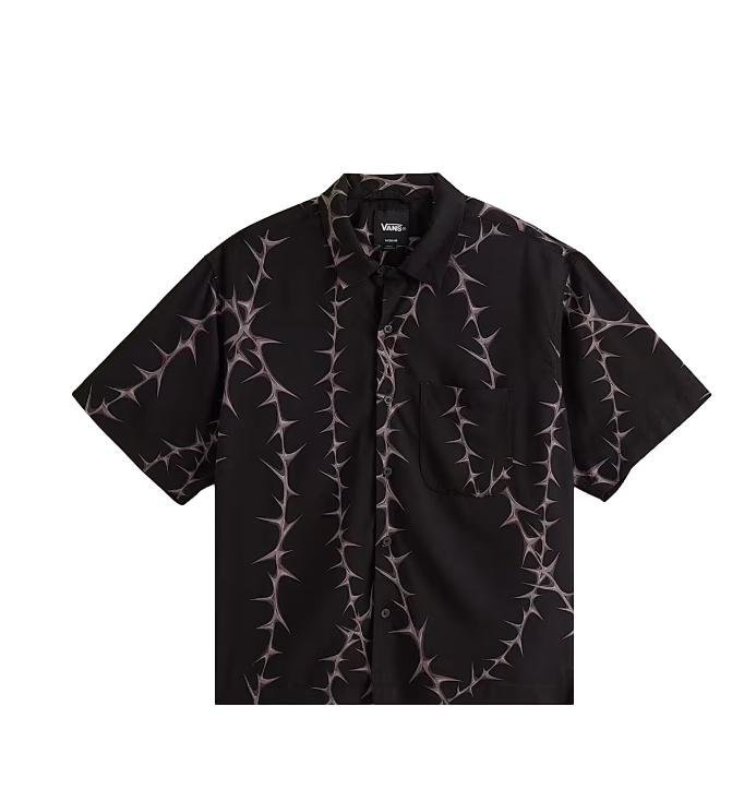 Vans Koszula Męska Van Doren Printed Camp Black VN000T9UBLK1 XS