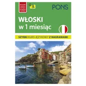 Książki do nauki języka włoskiego - Włoski w 1 miesiąc w.2 - miniaturka - grafika 1