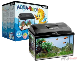 Aquael Zestaw Akwar. AQUA4KIDS 40/O LT - Akwaria i zestawy akwarystyczne - miniaturka - grafika 1
