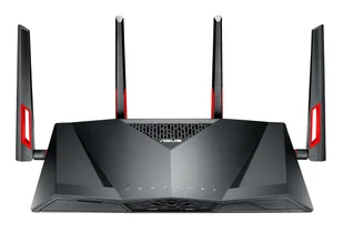 ASUS DSL-AC88U Gigabit Ethernet Dual-band Czarny 90IG02W1-BU9G10 - Routery - miniaturka - grafika 1