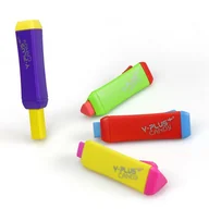 Gumki biurowe - GUMKA DO MAZANIA CANDY WYSUWANA MIX 1 SZTUKA Y-PLUS - miniaturka - grafika 1