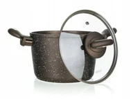 Garnki - Garnek Tradycyjny 3,75 L Wysoki Granite Brown - miniaturka - grafika 1