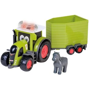 Traktor Claas z przyczepą dla konia Happy People Malik - Samochody i pojazdy dla dzieci - miniaturka - grafika 1