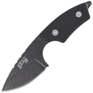 Noże - Nóż na szyję Herbertz Solingen Neck Knife Black G10, Black Stonewashed AISI 420 (55041) - miniaturka - grafika 1