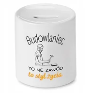 Skarbonki - Dla Aspiranta Skarbonka na Urodziny na Prezent z Nadrukiem ze Zdjęciem + Opakowanie na prezent (wzór 02) - miniaturka - grafika 1