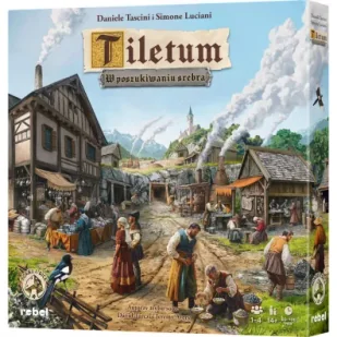 Tiletum: W poszukiwaniu srebra Rebel - Gry planszowe - miniaturka - grafika 1