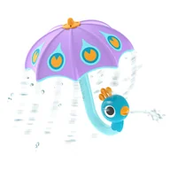 Zabawki do kąpieli - Zabawka do Kąpieli Deszczowa Parasolka Yookidoo - Paw Purple - miniaturka - grafika 1