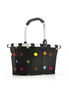 Składany koszyk na zakupy Reisenthel Carrybag XS - dots - Torby i wózki na zakupy - miniaturka - grafika 1