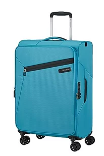 Samsonite Litebeam Spinner M, walizka z możliwością rozszerzenia, 66 cm, 67/73 l, niebieska (Ocean Blue), Niebieski (Ocean Blue), Spinner M (66 cm - 67/73 L), Walizka - Walizki - miniaturka - grafika 1