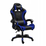 Fotele gamingowe - Fotel Gamingowy GAME EXTREME czarno-granatowy FG-006 - miniaturka - grafika 1