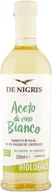 Zdrowa żywność - Ocet winny Aceto di Vino Bianco Biologico 500ml - De Nigris - miniaturka - grafika 1