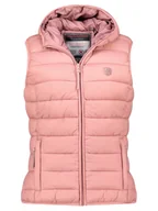 Kamizelki damskie - Geographical Norway Kamizelka pikowana "Vatikotal" w kolorze jasnoróżowym - miniaturka - grafika 1