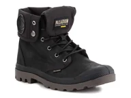 Półbuty męskie - Buty lifestylowe Palladium Pampa Baggy Wax Black 77213-008-M - miniaturka - grafika 1