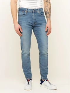 Spodnie męskie - Levi's Jeansy Slim Fit 512 28833-0588 Niebieski Slim Fit - grafika 1