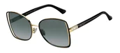 Okulary przeciwsłoneczne - Okulary JIMMY CHOO FRIEDAS2M29O. Okulary przeciwsłoneczne, Kolor czarny złoty. Kobieta. - miniaturka - grafika 1