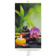 Ogrzewanie przenośne - Grzejnik na podczerwień - giętki panel grzewczy 430W TRIO wzór 3 harmonia, wymiary 100x57cm - miniaturka - grafika 1