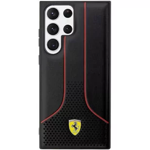 Ferrari FEHCS23LPCSK S23 Ultra S918 czarny/black hardcase Perforated 296 P - Etui i futerały do telefonów - miniaturka - grafika 3