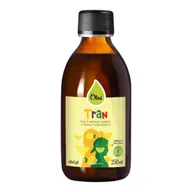 Suplementy naturalne - Olini Tran Smak cytrynowy Płyn, 250 ml - miniaturka - grafika 1