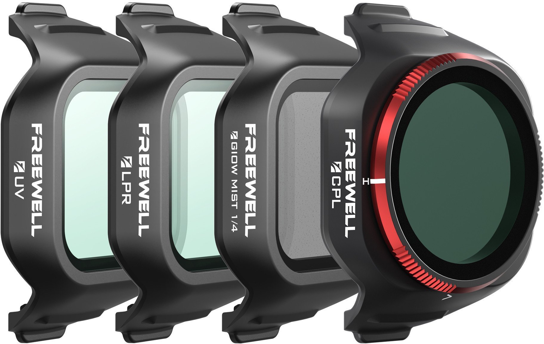 Freewell Zestaw filtrów Mini 5 Pro Filters Everyday Kit 4 szt. UV CPL Light Pollution Glow Mist 1/4