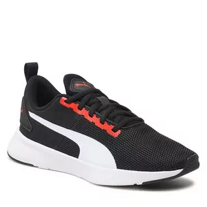 Buty dla chłopców - Sneakersy Puma - Flyer Runner Jr 192928 33 Black/Puma White/Puma Red - grafika 1