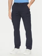 Spodnie męskie - Napapijri Spodnie materiałowe NP0A4IDQ1761 Granatowy Regular Fit - miniaturka - grafika 1
