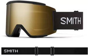 SMITH SQUAD XL Black ChromaPop Sun Black Gold Mirror + ChromaPop Storm Rose Flash 2023 - Gogle narciarskie - miniaturka - grafika 1