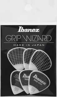 Ibanez PPA16HSG-WH Zestaw 6 kostek do gitary Sand Grip - Inne akcesoria gitarowe - miniaturka - grafika 1