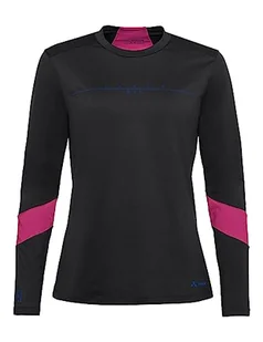 VAUDE Damska koszulka z logo Qimsa Ls - Koszulki i topy damskie - miniaturka - grafika 1