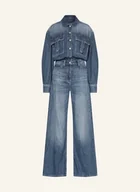 Kombinezony - Guess Kombinezon Jeansowy Kinsley blau - GUESS - miniaturka - grafika 1