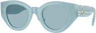 Okulary przeciwsłoneczne - Okulary BURBERRY BE4390F408680. Okulary przeciwsłoneczne, Kolor niebieski. Kobieta. - miniaturka - grafika 1