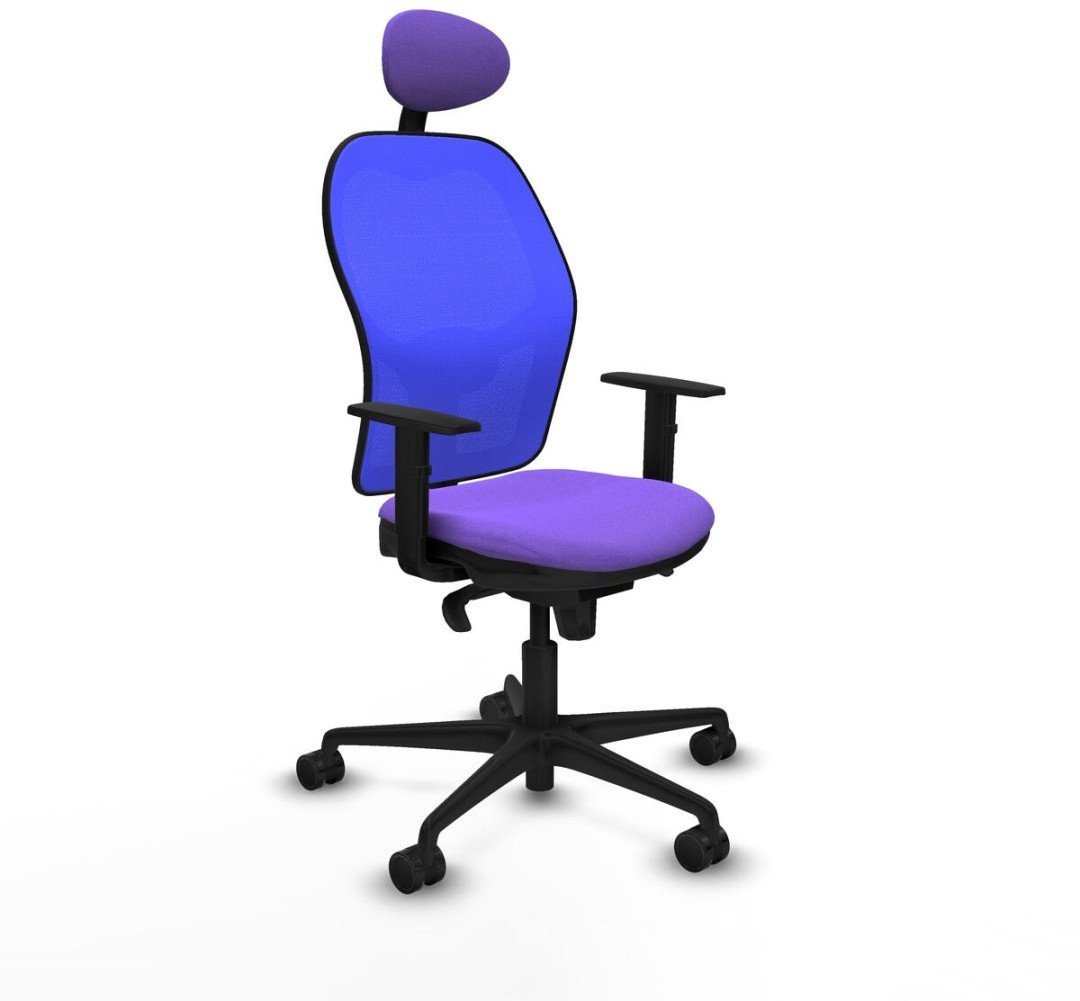 Krzesło Biurowe z Zagłówkiem Jorquera Piqueras y Crespo 1D036N1 Liliowy