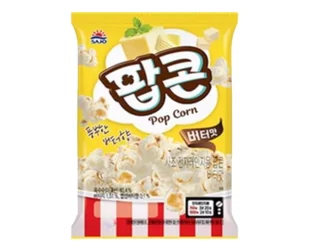 SAJO popcorn maślany do mikrofali 80g - Szybkie dania obiadowe - miniaturka - grafika 1