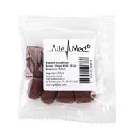 Frezarki do paznokci - Kapturki do pedicure 10 mm gradacja 160 10 szt AlleMed Brązowy Brown - miniaturka - grafika 1