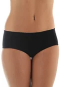 Bielizna sportowa damska - Brubeck Majtki damskie Hipster Classic Comfort Cotton czarne r. S HI00090A - miniaturka - grafika 1