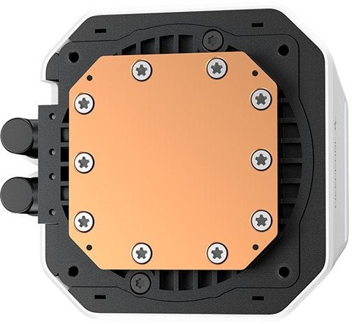 Chłodzenie wodne Deepcool LM360 WH Procesor Zestaw do chłodzenia cieczą 12 cm Biały 1 szt. R-LM360-WHDMMC-1